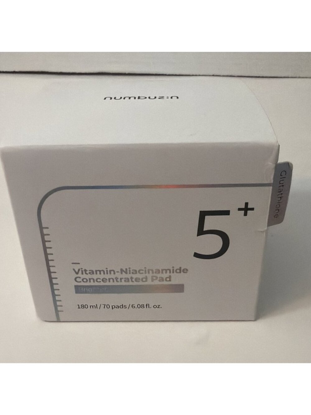 numbuz:n Vitamin-Niacinamide Concentrated Pad 70 Pads 6.08 fl oz (180 ml) NEW